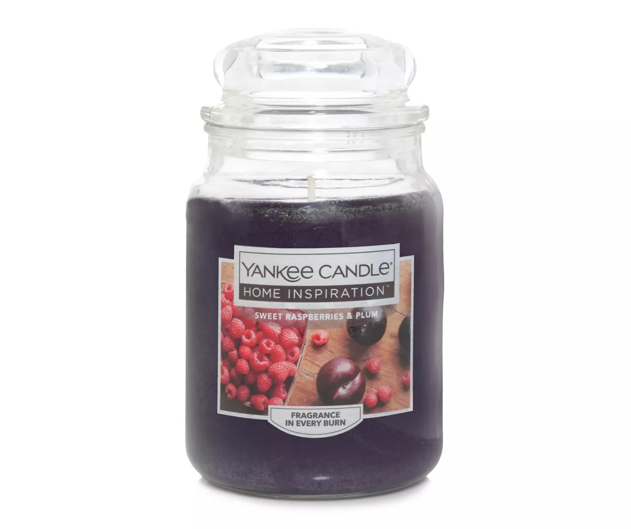 Yankee Candle Sweet Raspberries & Plum Jar Candle, 19 Oz. Big Lots