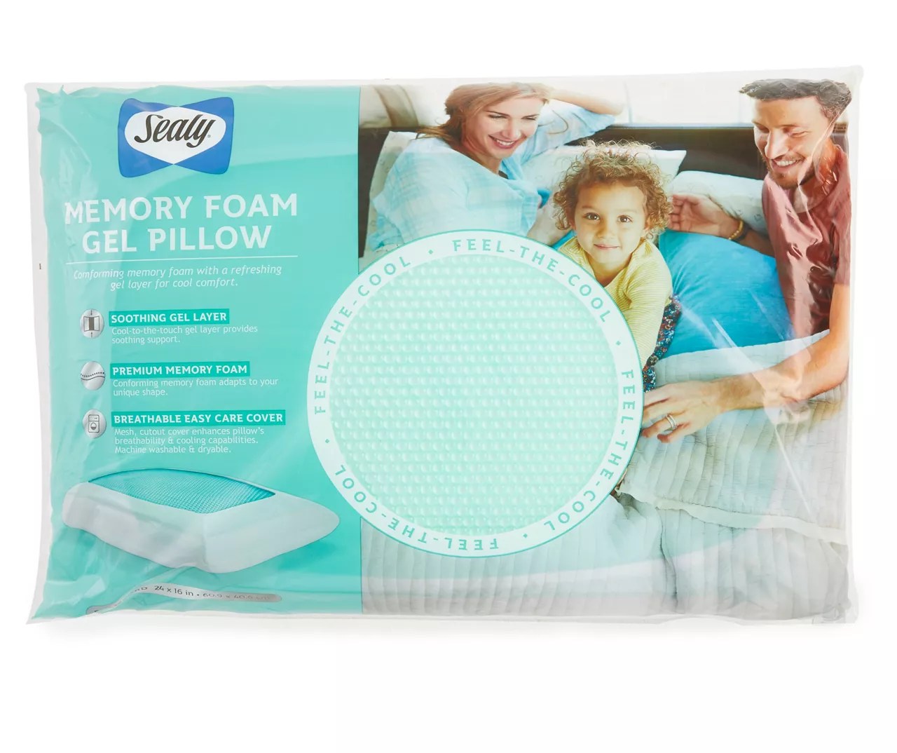 Sealy Memory Foam Gel Standard Pillow Big Lots