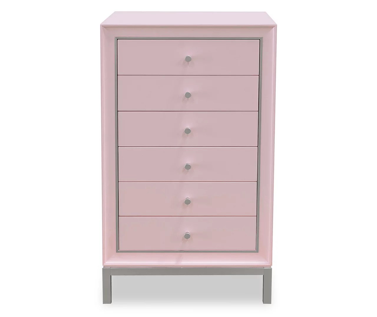 Pink 6Drawer Jewelry Armoire Big Lots