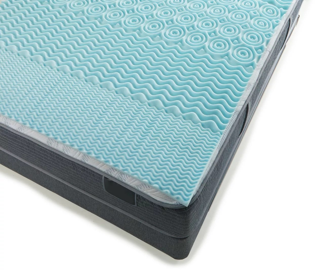 Stratopedic 1.5" Twin Gel Memory Foam Mattress Topper Big Lots