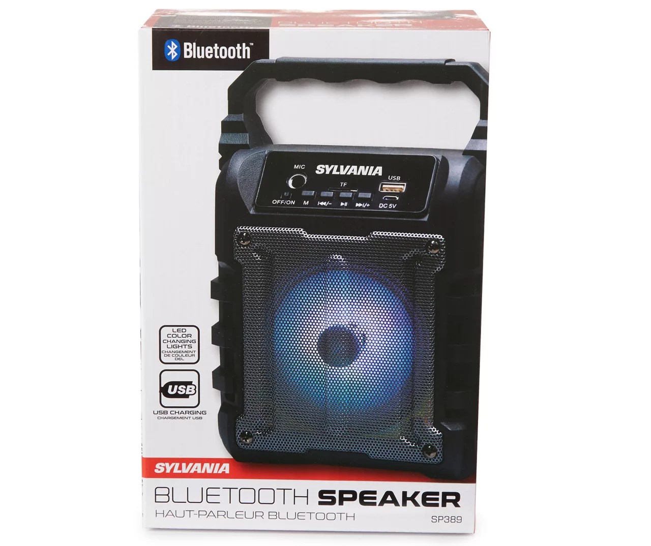 Sylvania LED Bluetooth Speaker Big Lots