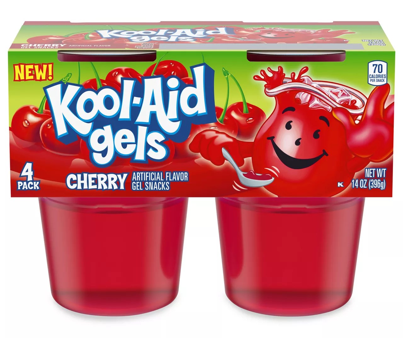 JellO Cherry KoolAid Gels, 4Pack Big Lots