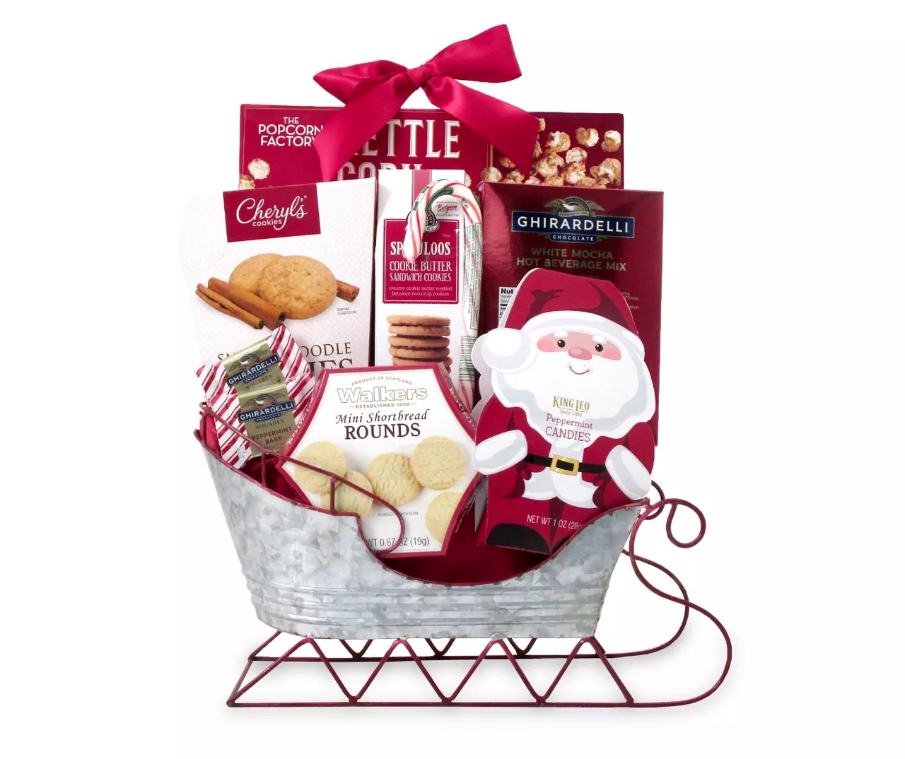 Reindeer Sleigh Rides Gift Basket, 17.47 oz. Big Lots