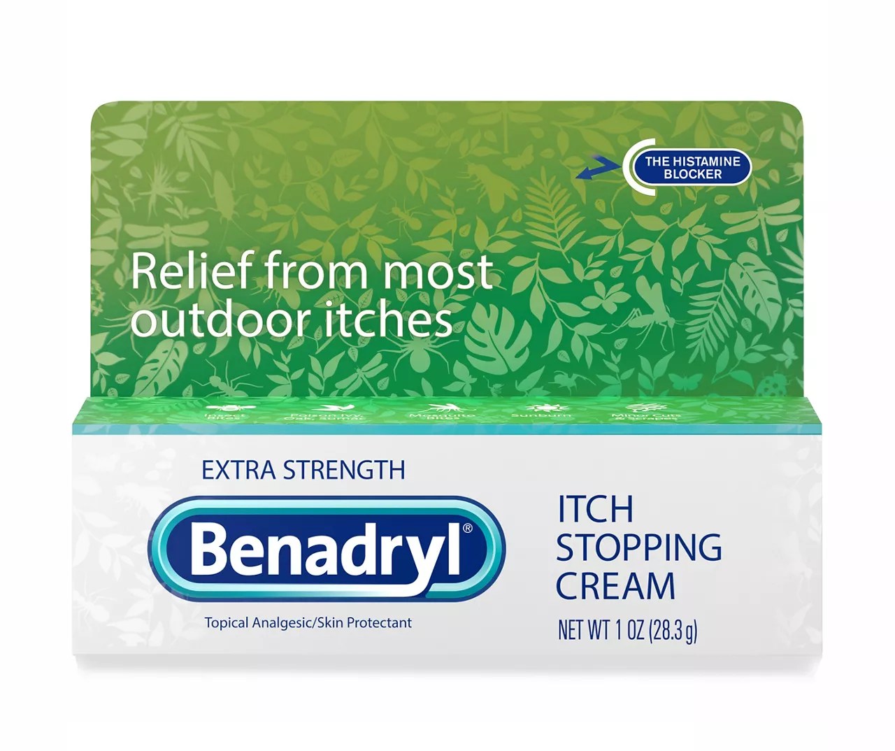Benadryl Benadryl Extra Strength AntiItch Topical Cream with 2