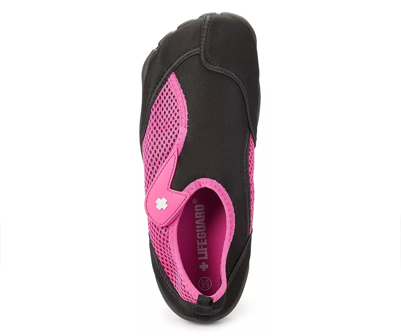 Women's Pink & Black Water Shoes Big Lots