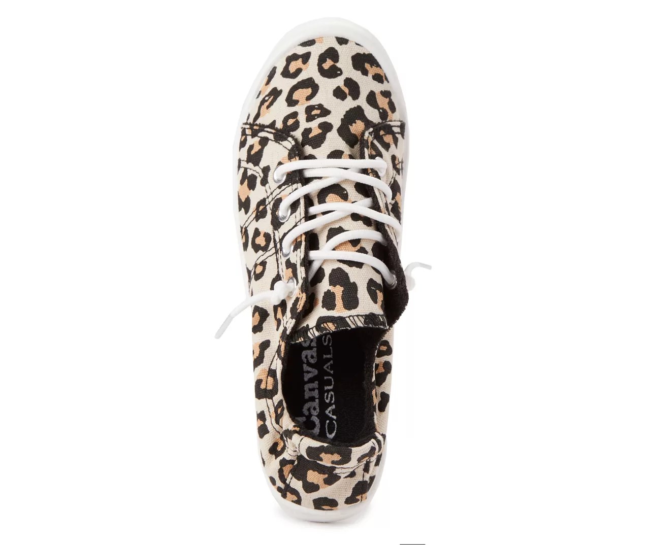 Women's Animal Print Canvas Sneakers Big Lots