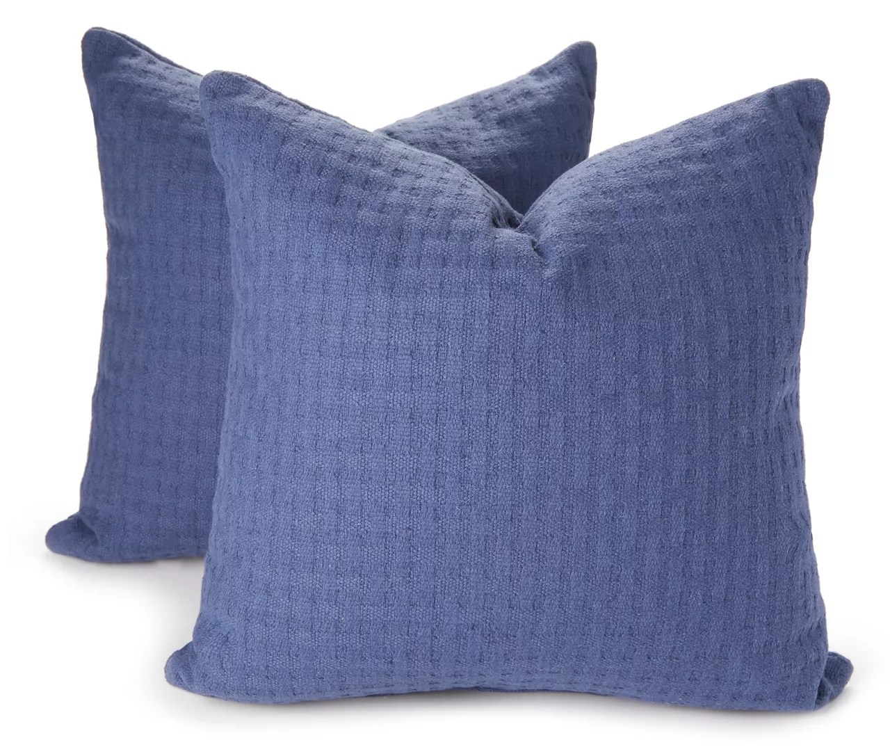 Broyhill Blue Textured Throw Pillows, 2Pack Big Lots
