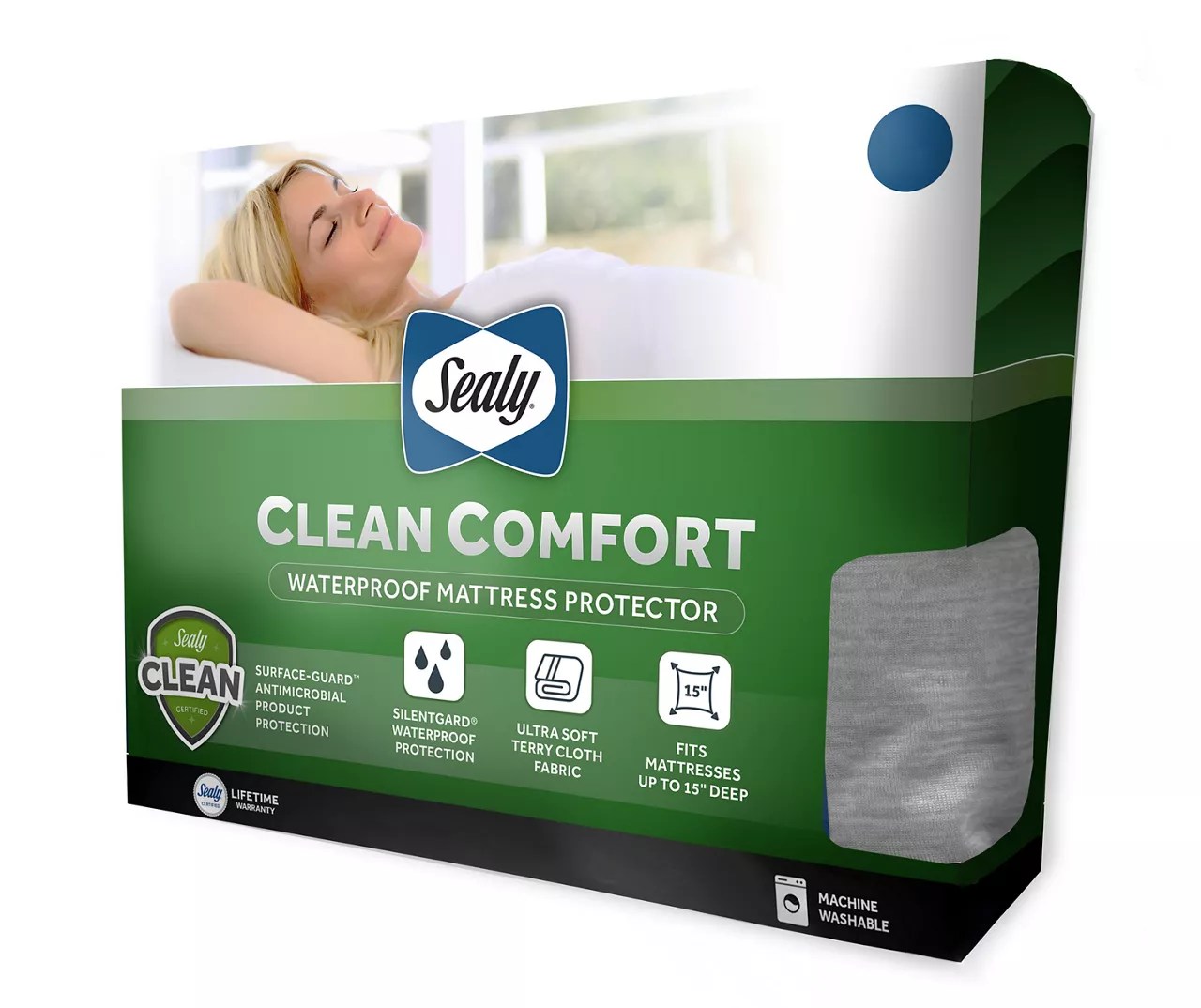 Sealy Ultra Soft Full Waterproof Fitted Mattress Protector Big Lots