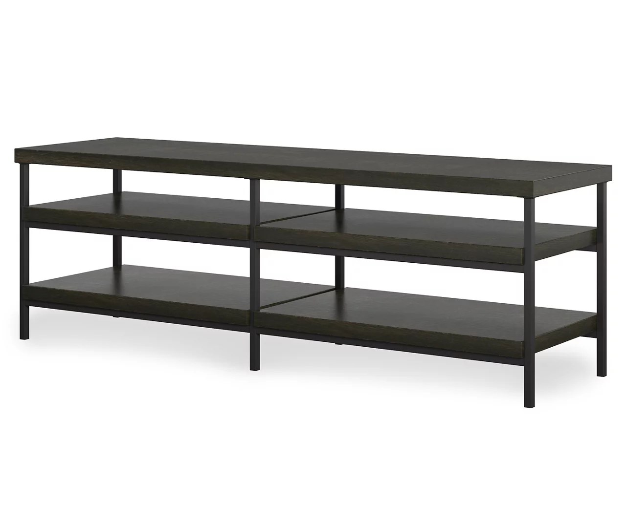 Ameriwood Topaz Brown Oak TV Stand Big Lots