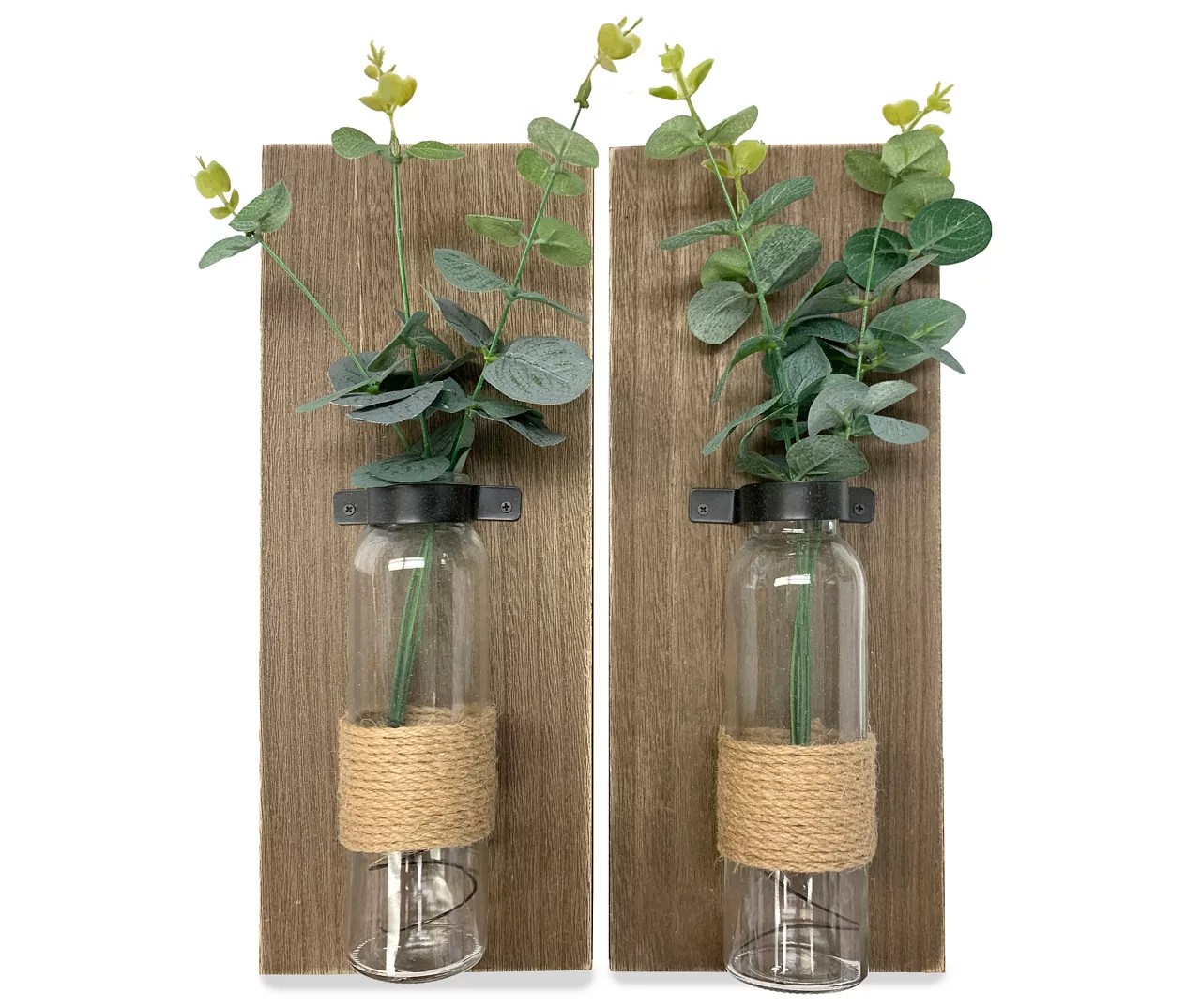 Broyhill Vase Wall Plaque with Greenery, 2Pack Big Lots