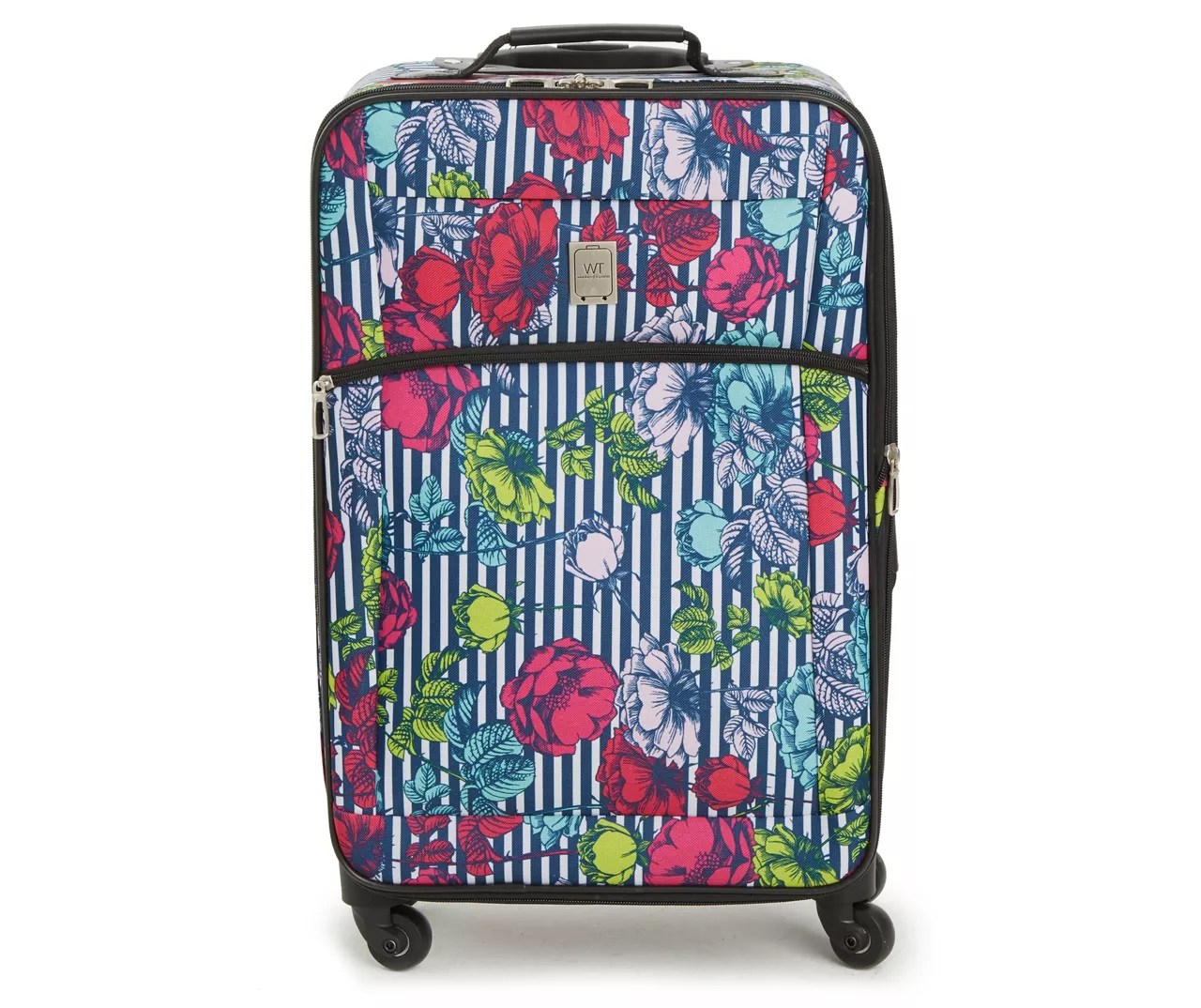20" Floral Spinner Luggage Big Lots