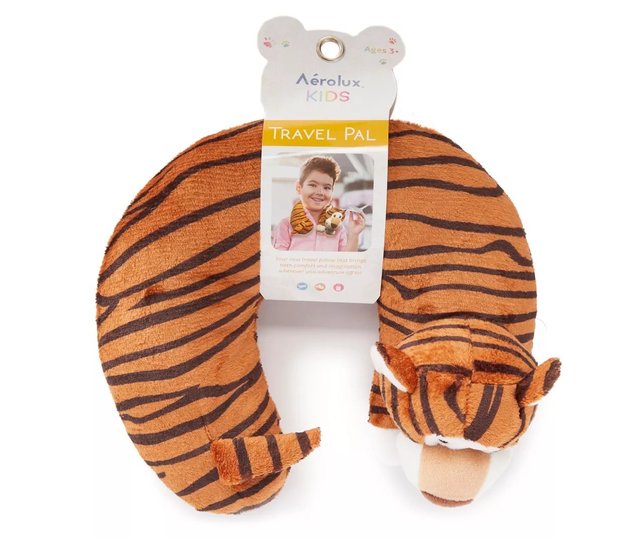 Kids Tiger Memory Foam Travel Neck Pillow Big Lots