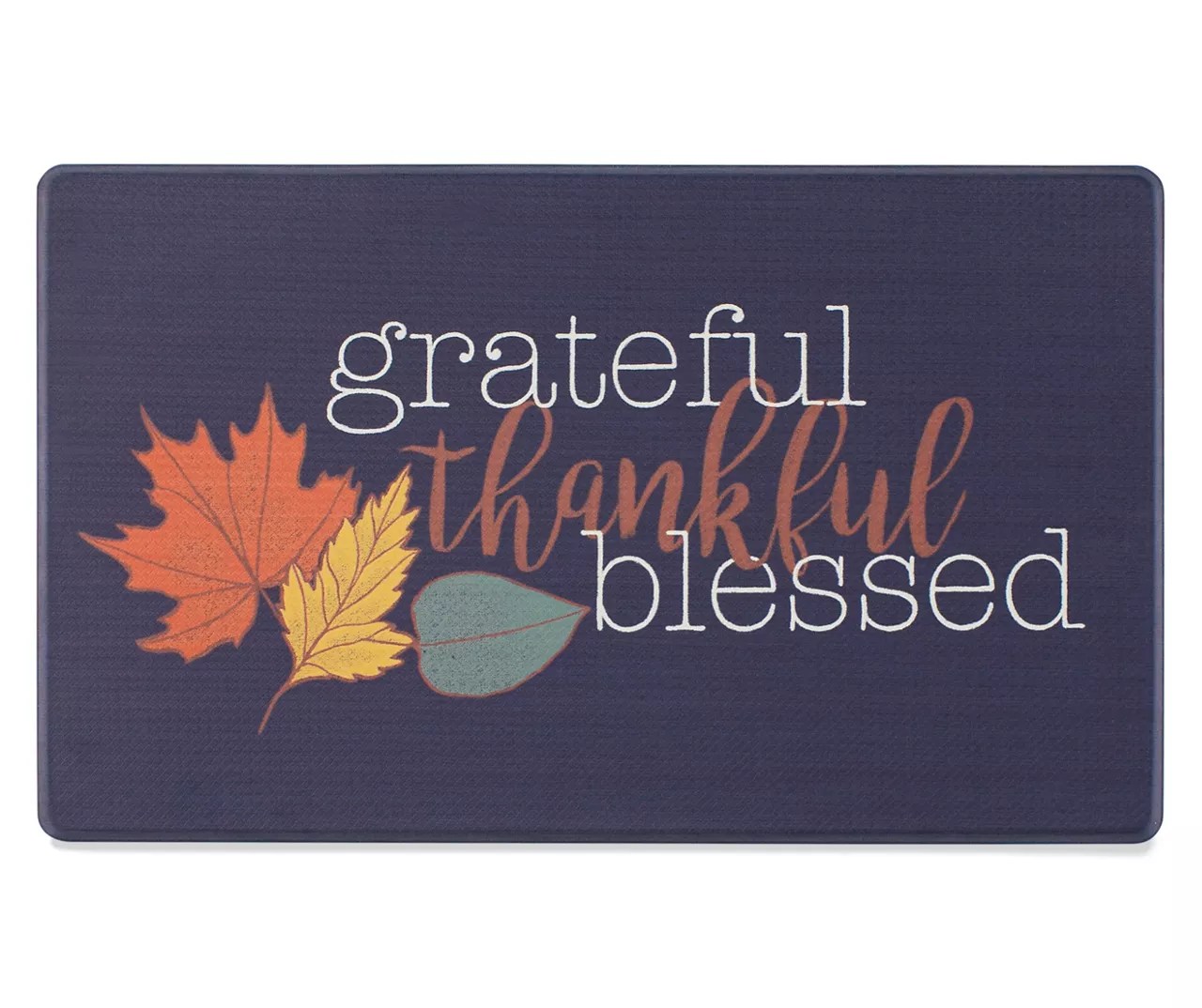 "Grateful Thankful Blessed" Kitchen Floor Mat Big Lots