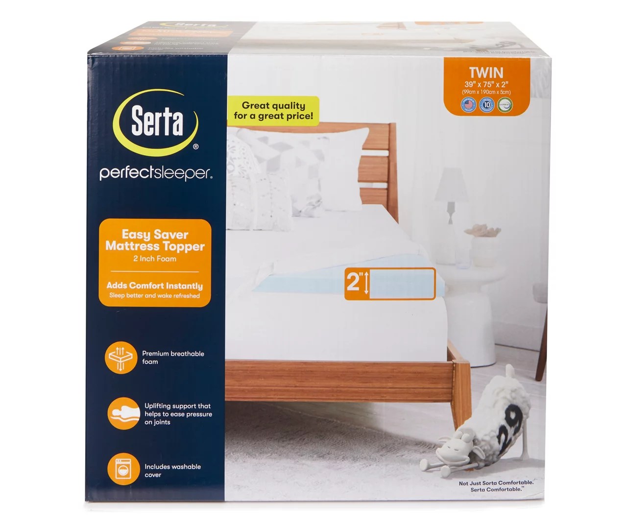 Serta Serta 2" Mattress Topper Big Lots