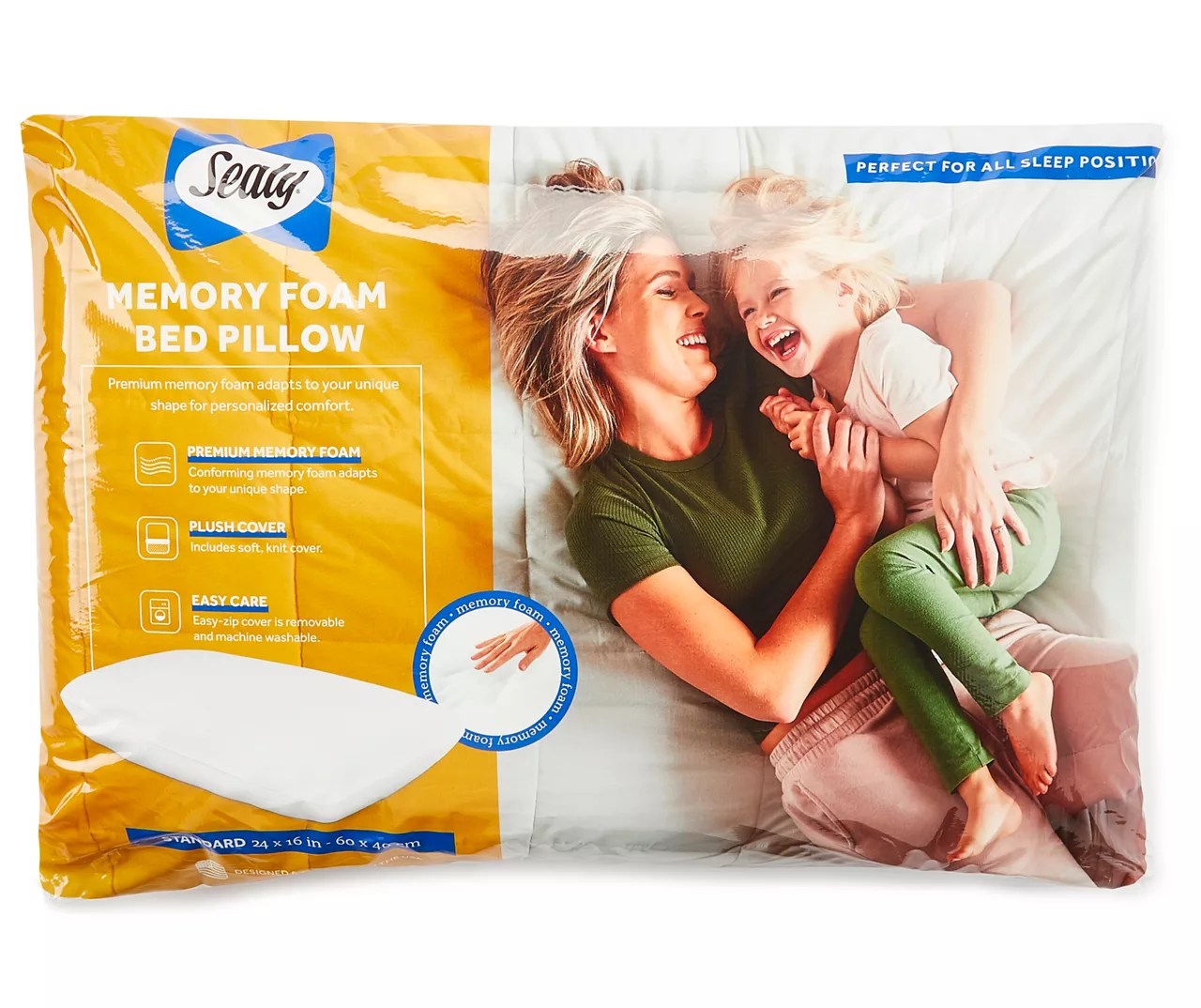Sealy Memory Foam Bed Pillow Big Lots