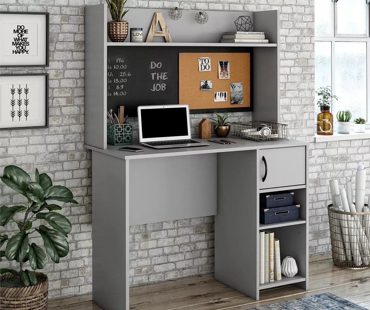 Ameriwood Home Student Desk With Hutch