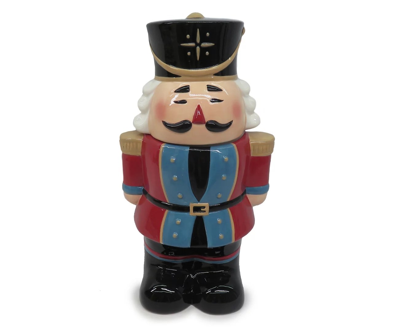 Winter Wonder Lane Nutcracker Cookie Jar Big Lots