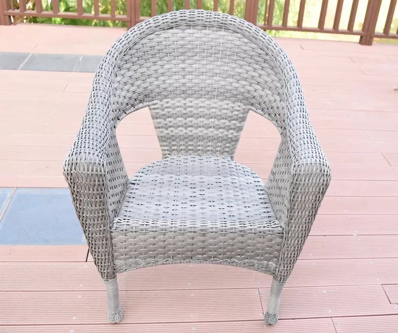 Gray AllWeather Wicker Cushioned Patio Chairs, 2Pack Big Lots