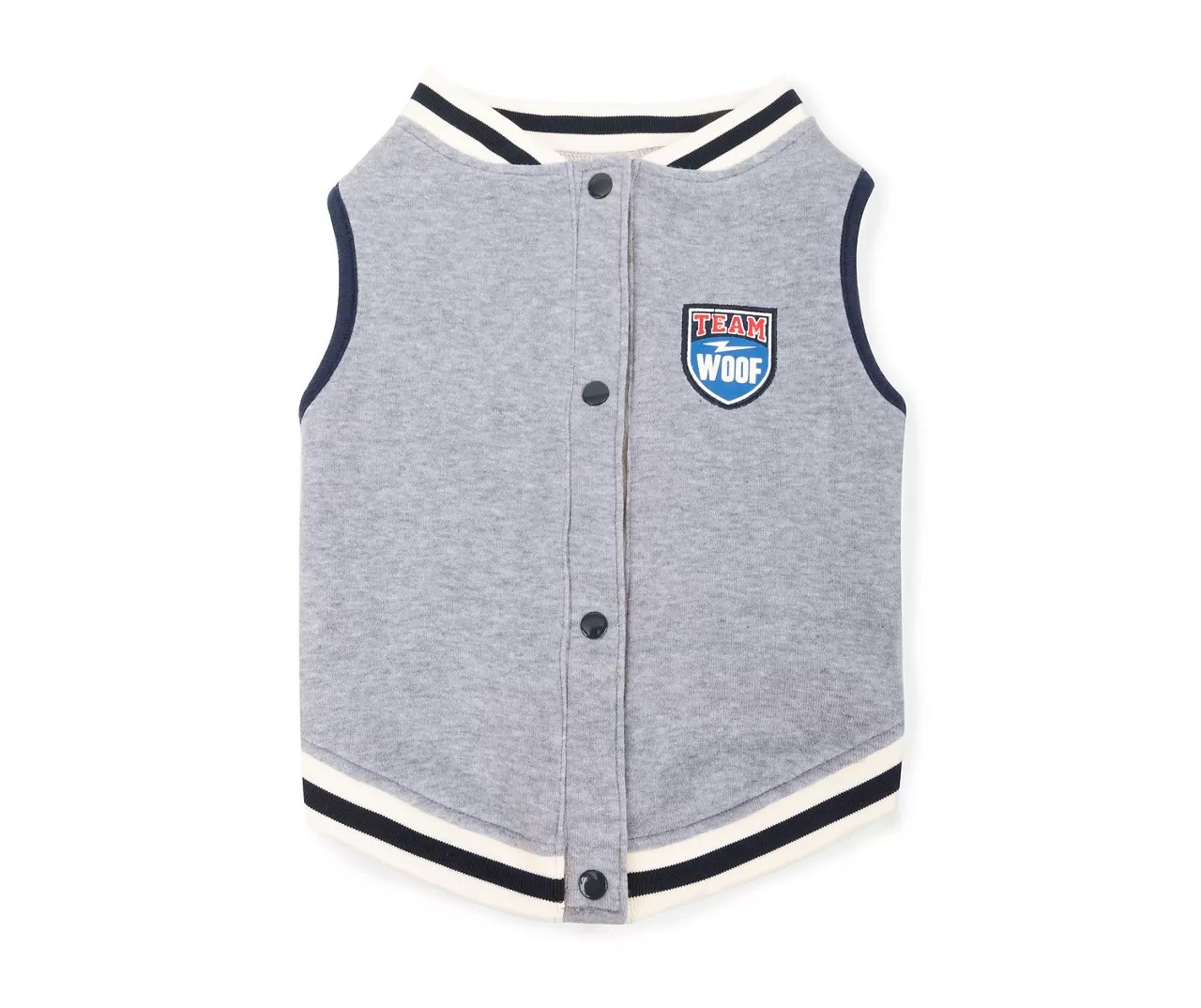 Dog's "Team Woof" Letterman Jacket Big Lots