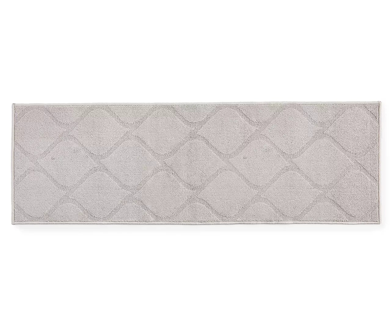 Broyhill Broyhill Light Gray Quatrefoil Area Rug Big Lots