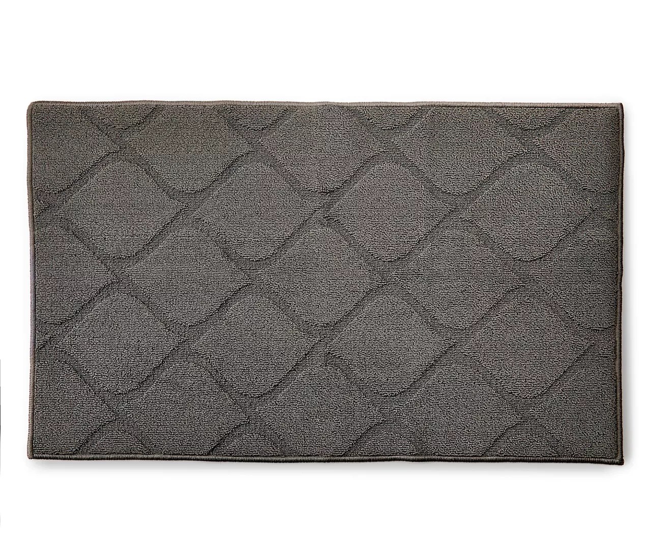 Broyhill Broyhill Dark Gray Quatrefoil Area Rug Big Lots