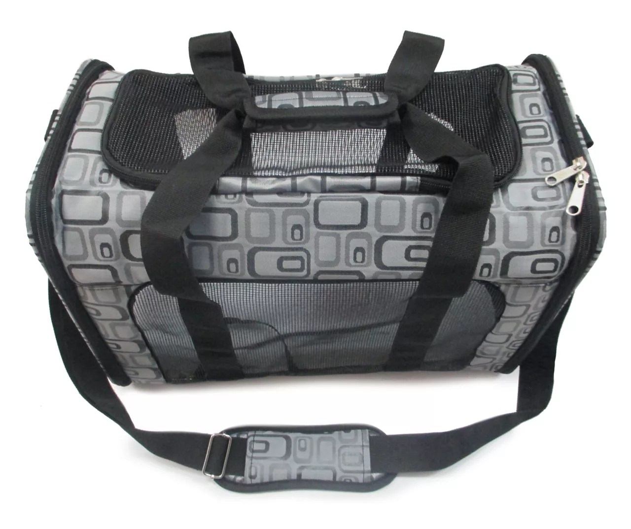 Gray Geo Soft Sided Pet Carrier Big Lots