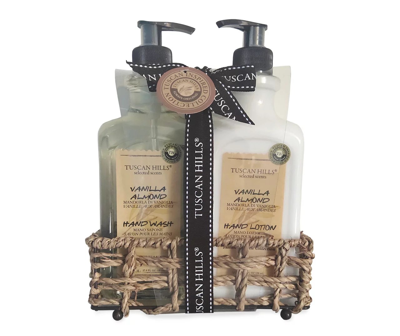 Tuscan Hills Vanilla Almond Bath Caddy Gift Set Big Lots