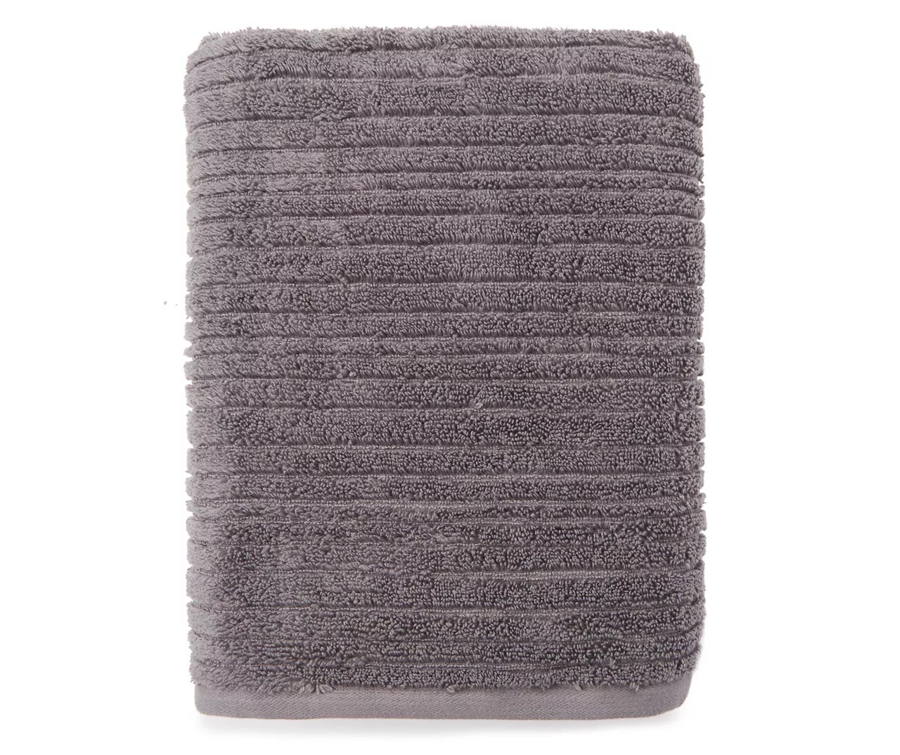Broyhill Charcoal Performance Rib Bath Towel Big Lots