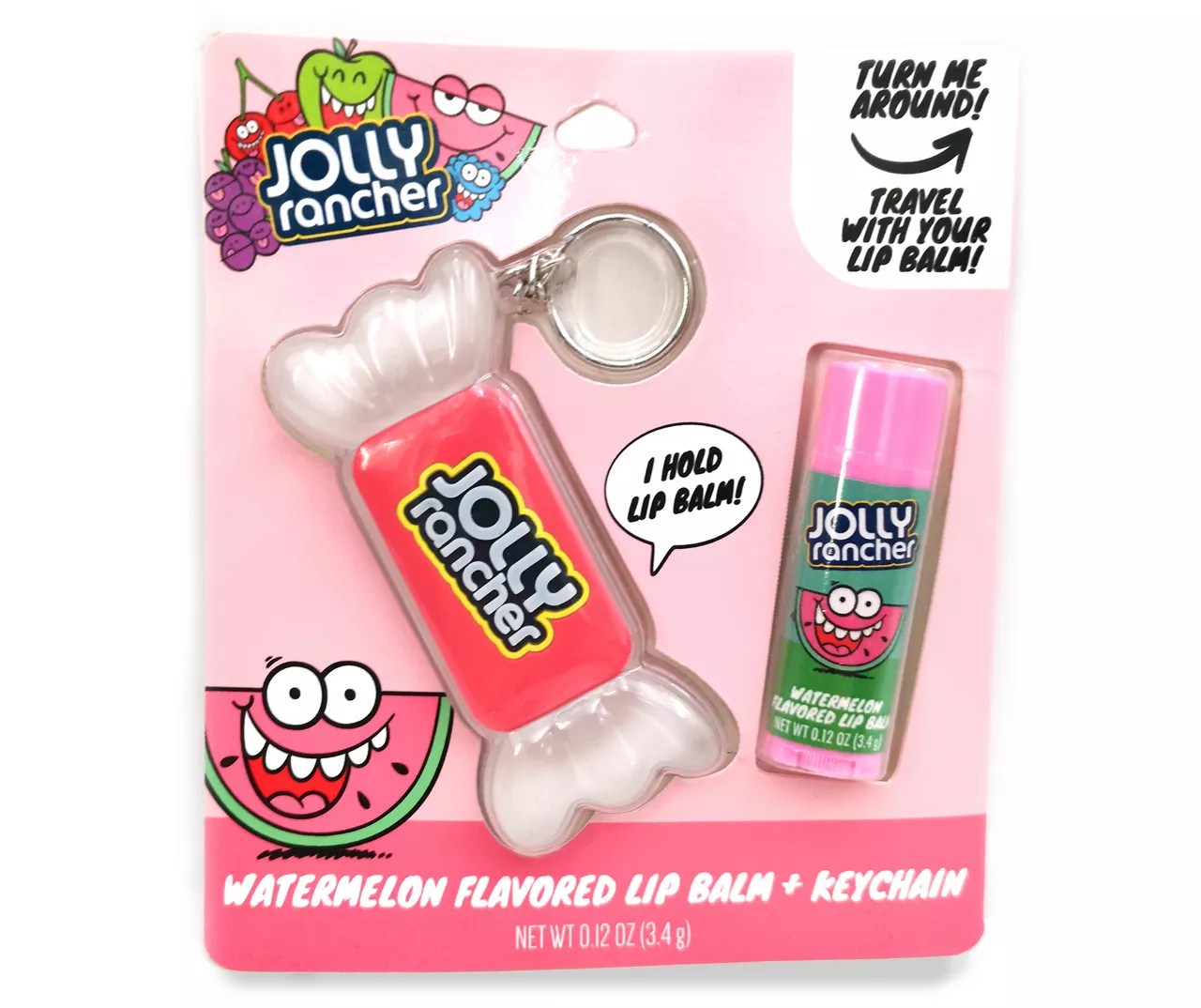Jolly Rancher Watermelon Lip Balm & Keychain Big Lots