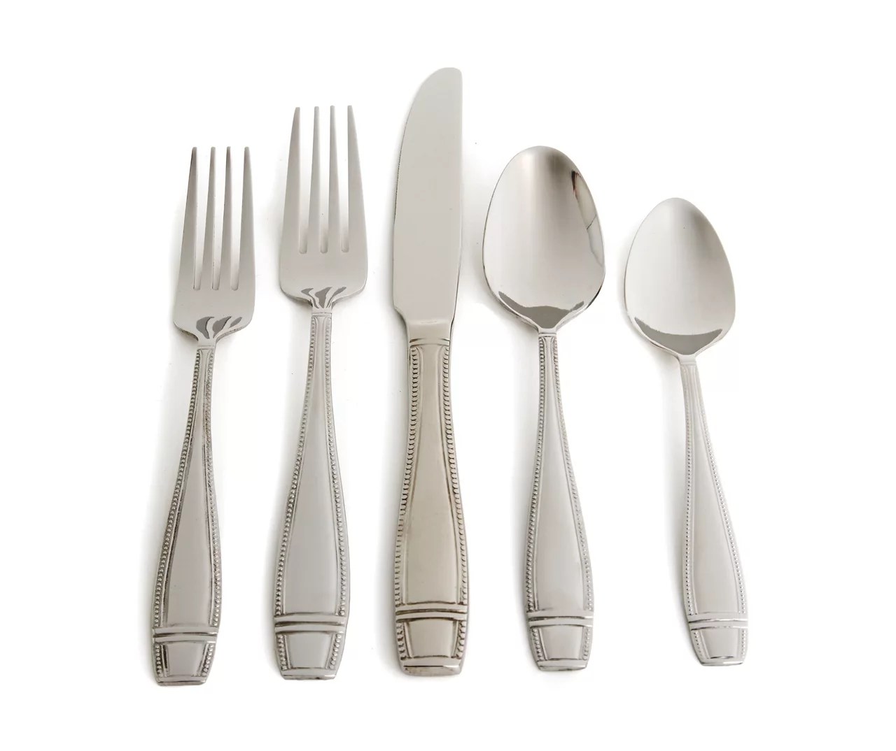Oneida Ellis 20Piece Flatware Set Big Lots