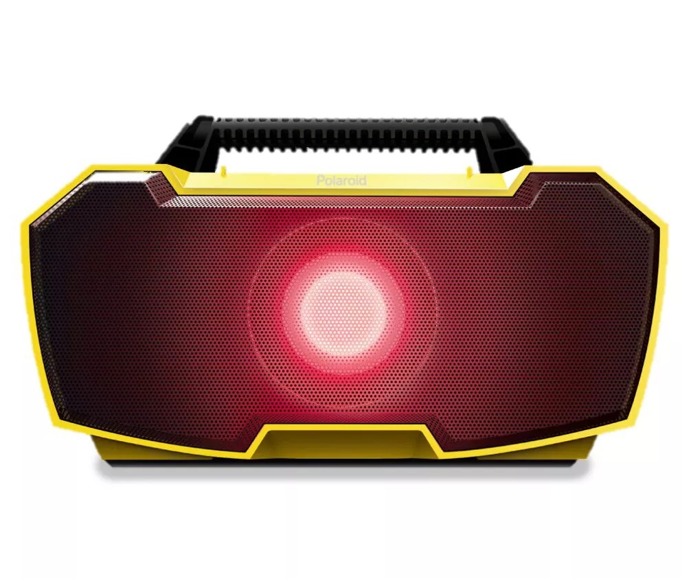 Polaroid Yellow Boomer XL Bluetooth Speaker Big Lots
