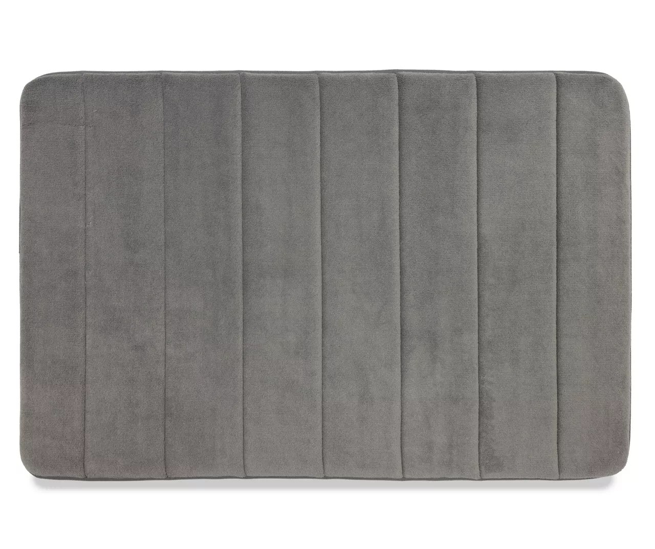 Gray Flannel Memory Foam Bath Mat Big Lots