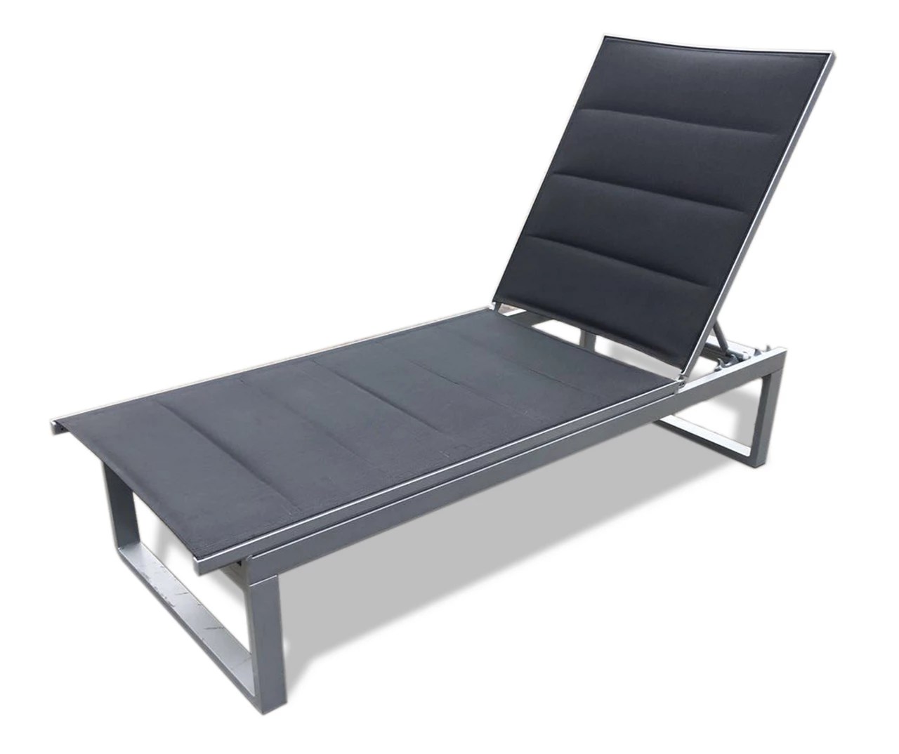 Black Padded Sling Patio Loungers, 2Pack Big Lots