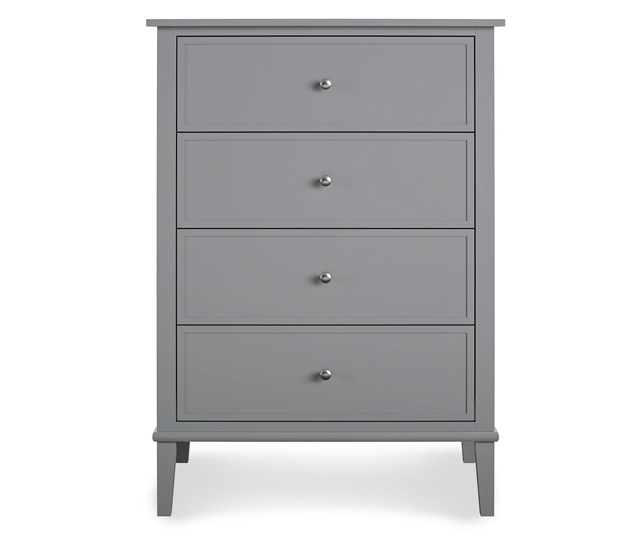 Ameriwood Somerville Gray 4Drawer Dresser Big Lots