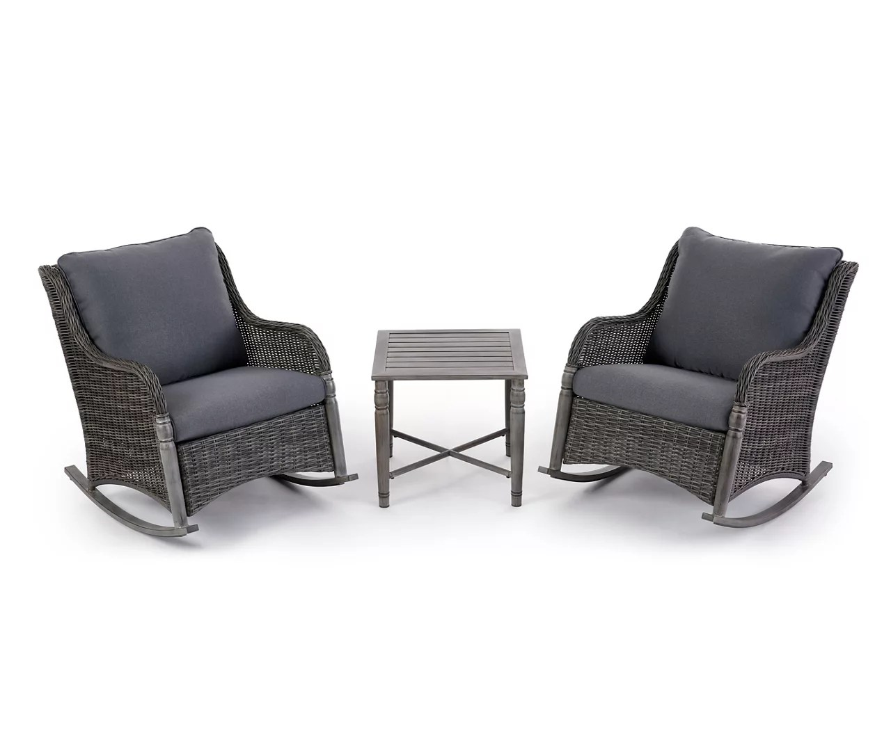 Broyhill Legacy Thornwood Cushioned Rocker 3Piece Patio Set Big Lots