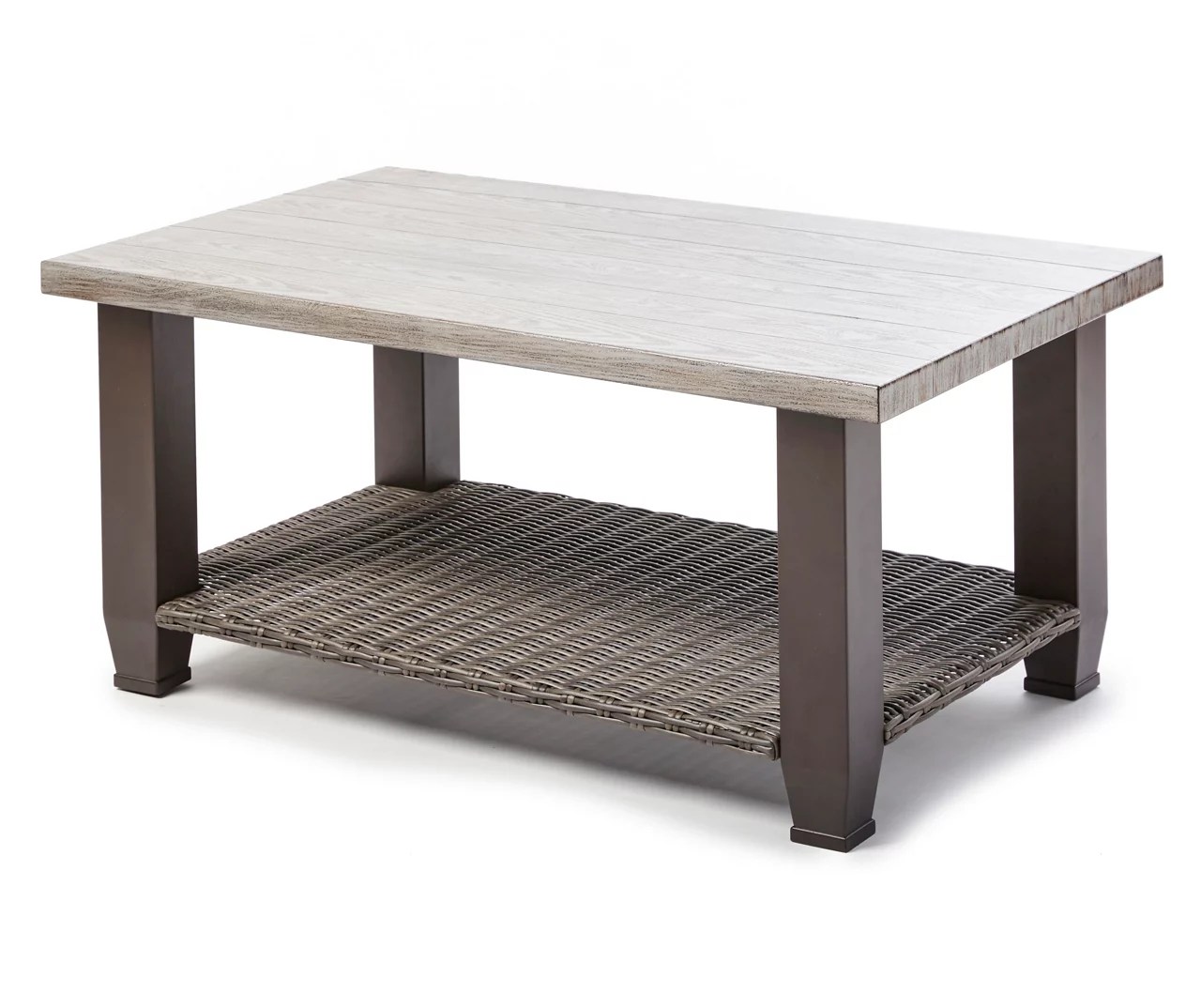 Broyhill Legacy Thornwood Wood Look Patio Coffee Table Big Lots