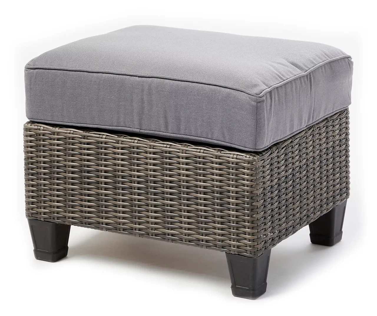Broyhill Legacy Thornwood AllWeather Wicker Cushioned Patio Ottoman