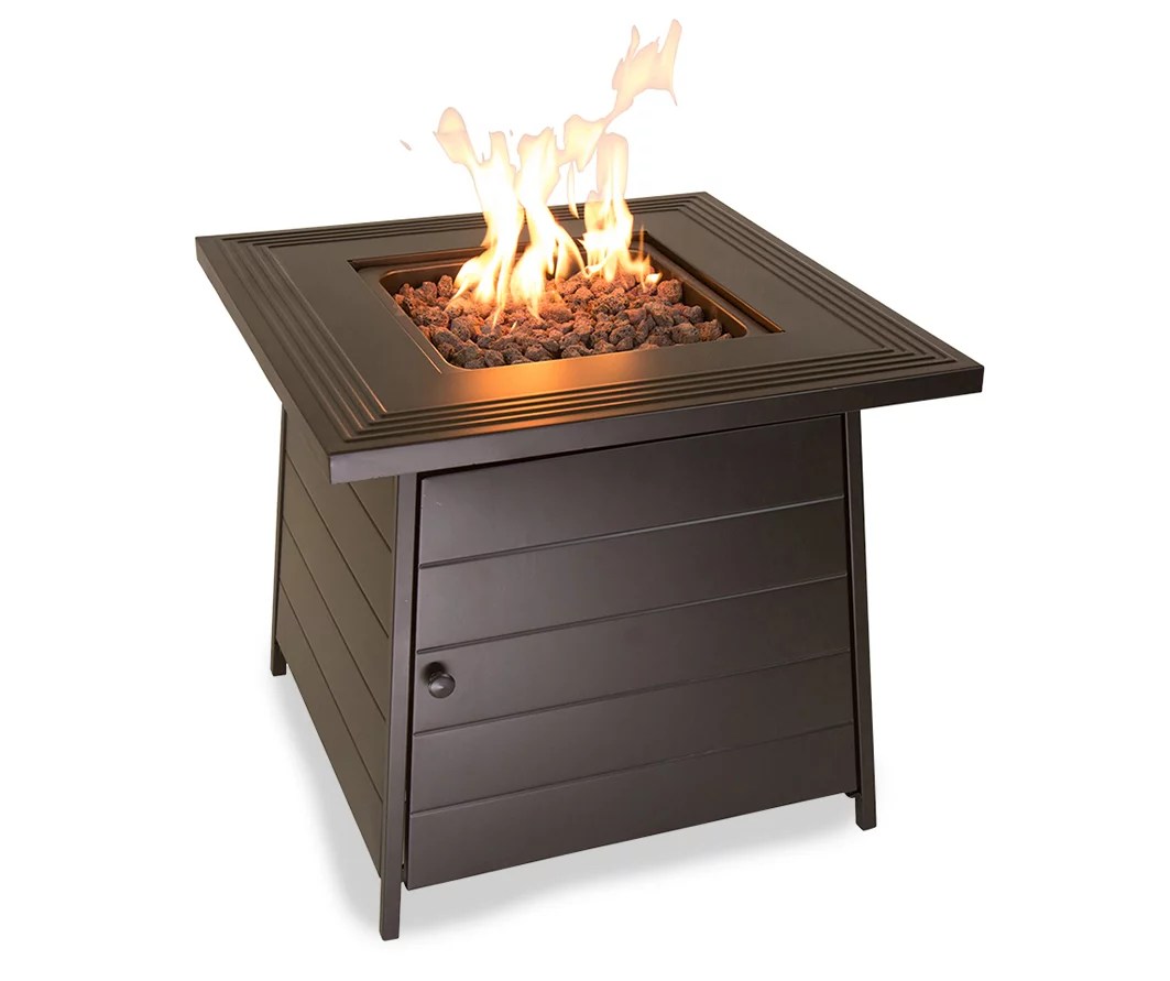 Endless Summer 28" Anderson Slat Gas Fire Pit Big Lots