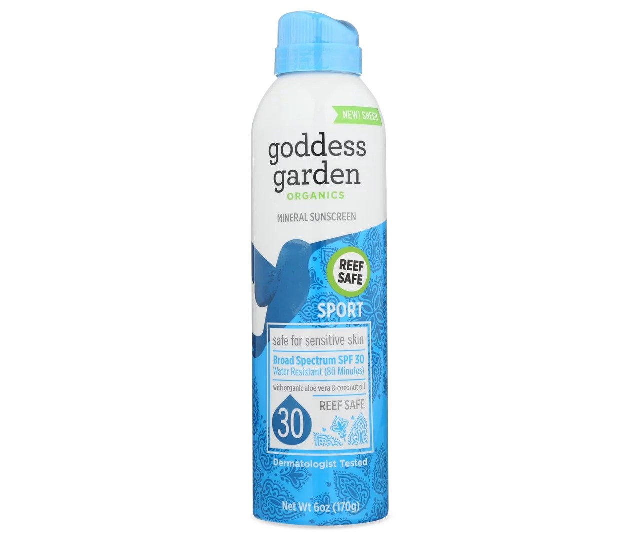 Goddess Garden Sunscreen Organic Sun Sport, 6 Fl Oz Bottle Big Lots