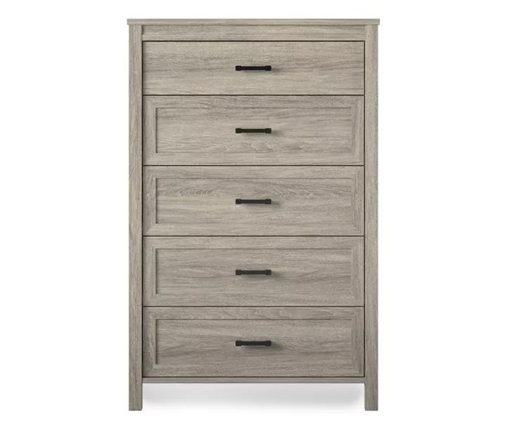 Ameriwood Silverton Oak 5Drawer Dresser Big Lots