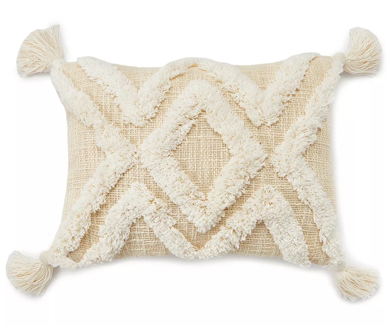 Diamond Tassel Throw Pillow Big Lots