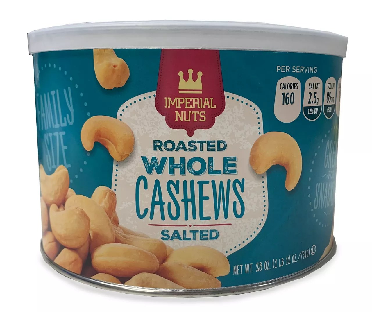 Imperial Nuts Roasted & Salted Whole Cashews, 28 Oz. Big Lots