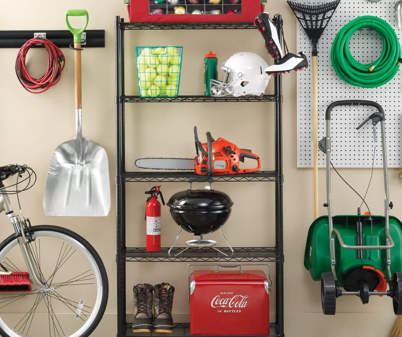 Black Supreme 5Tier Shelving Big Lots