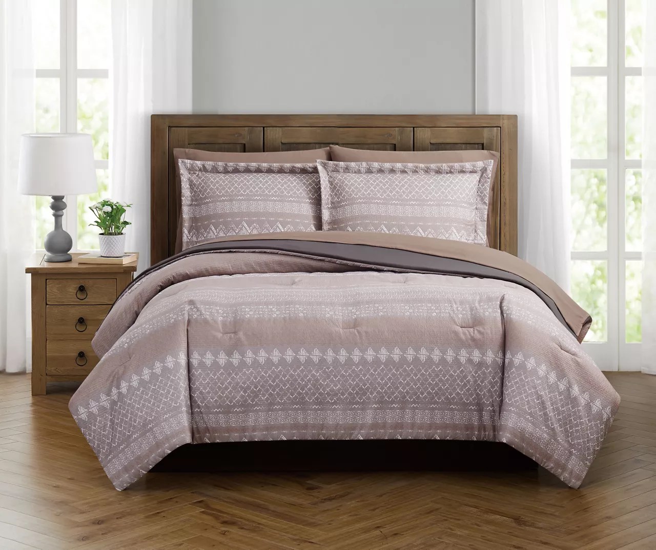 Broyhill Broyhill Seersucker 7Piece Comforter Set Big Lots