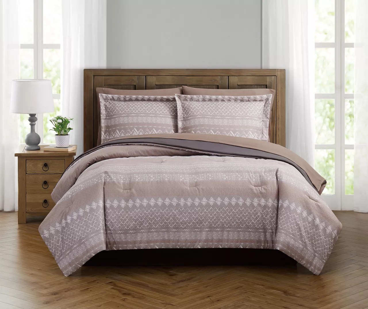Broyhill Broyhill Seersucker 7Piece Comforter Set Big Lots