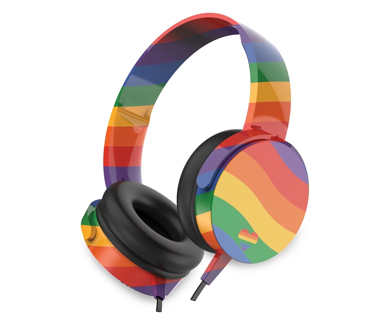 Colorways Rainbow Swirl Wired OverEar Headphones Big Lots