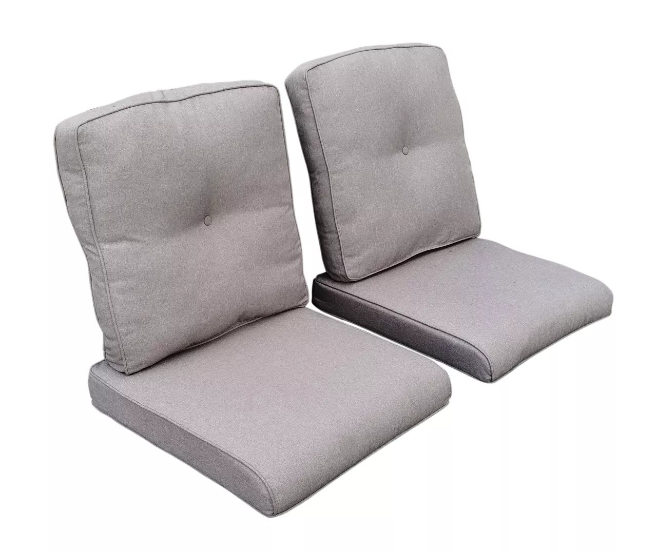 Real Living Oakmont Gray 4Piece Replacement Patio Chair Cushion Set
