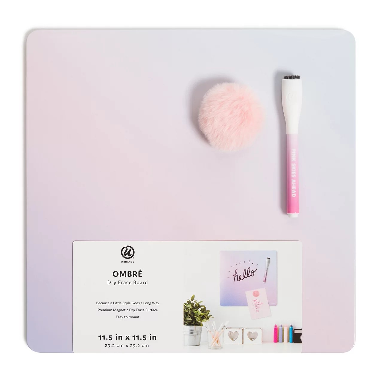 Ombre Dry Erase Board Big Lots