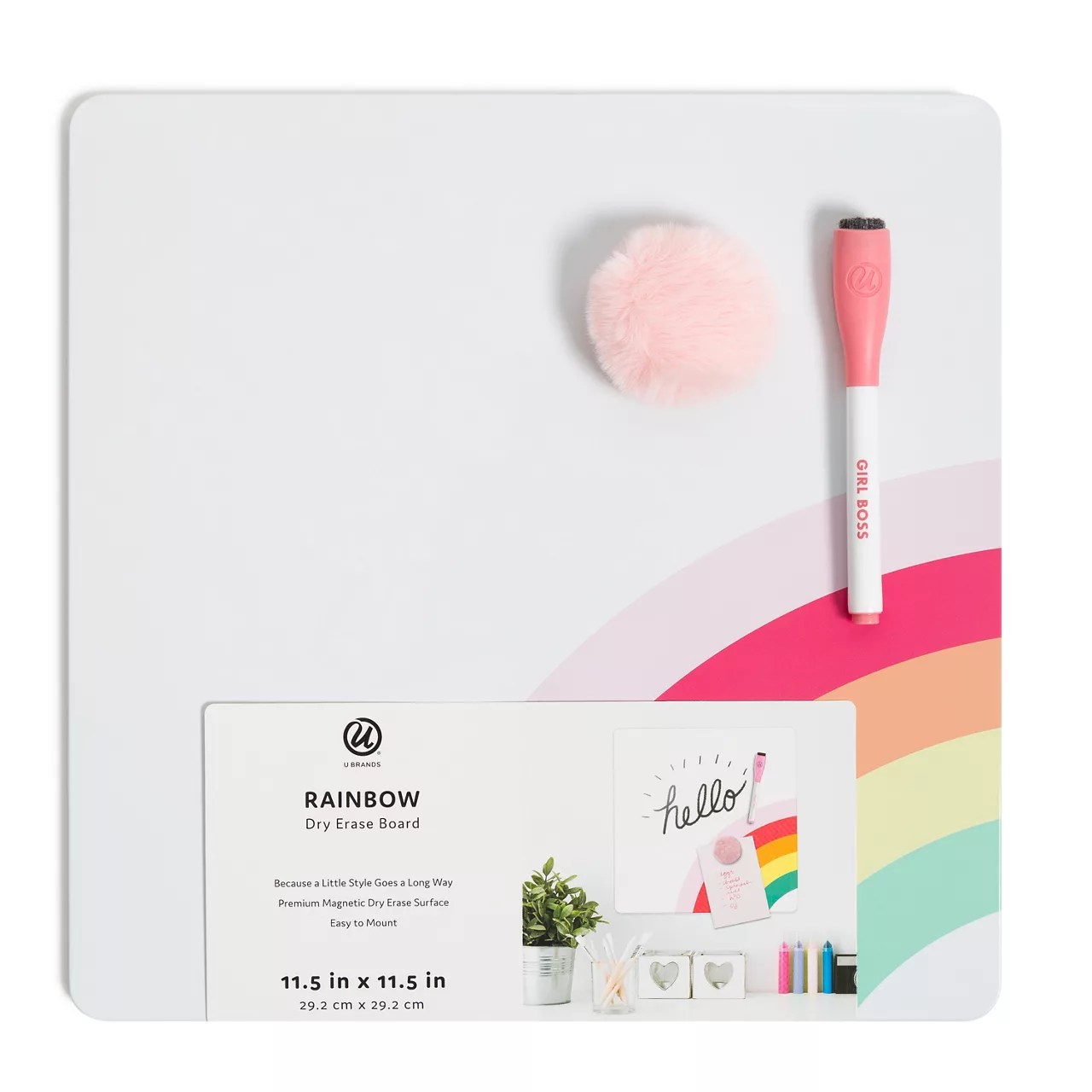 Ubrands Rainbow Dry Erase Board Big Lots