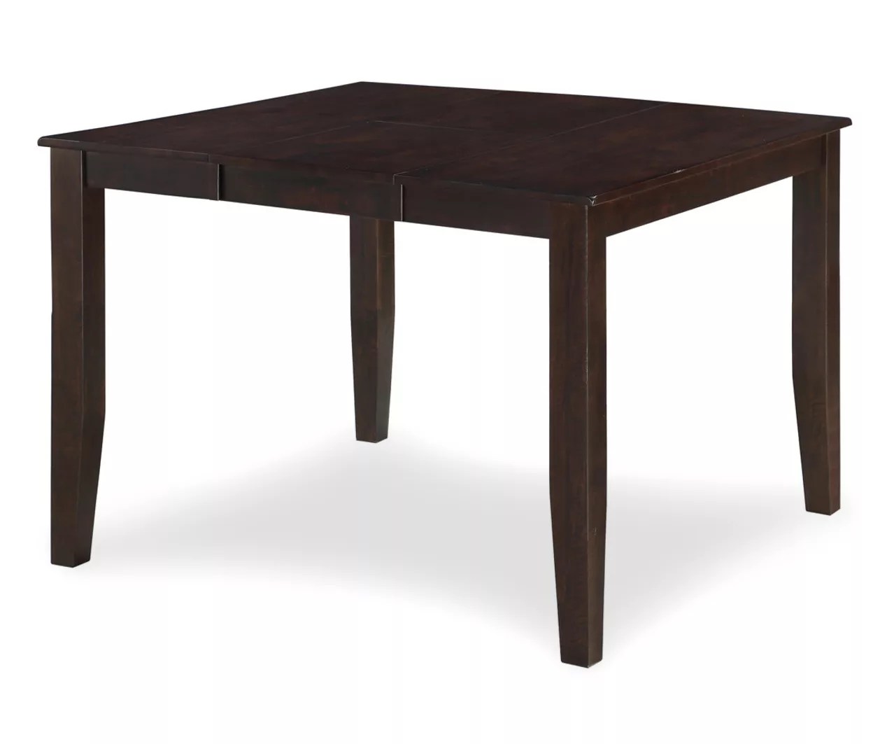 Willow River Bristol Espresso Brown Gathering Height Dining Table Big